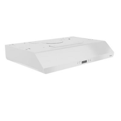 30" Broan 400 CFM Under Cabinet Range Hood In White - BKDJ130WH