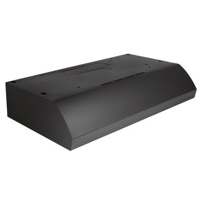 30" Broan 4-Way Convertible Under-Cabinet Range Hood With 270 Max CFM In Black - BXT130BLC