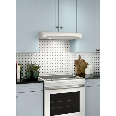 30" Broan Elite Alta 1 Series Convertible Under-Cabinet Range Hood in White - ALT130WW