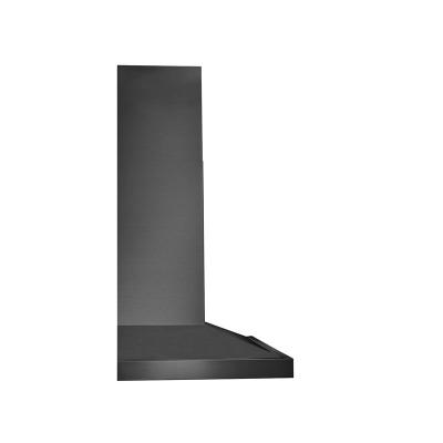 30" Broan Pyramid Chimney Range Hood in Black Stainless Steel - EWS1306BLS