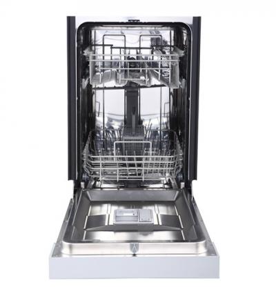 18" GE Built-In Front Control Dishwasher with Stainless Steel Tall Tub - GBF180SGMWW