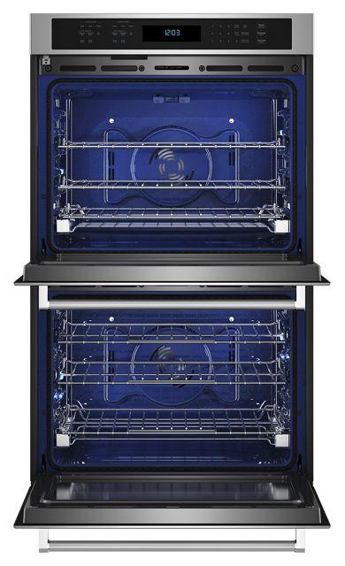 27" KitchenAid Double Wall Oven with Air Fry Mode - KOED527PSS