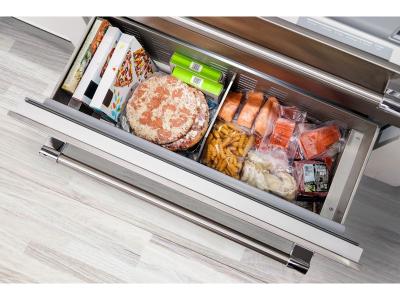 42" Thermador Freedom Built-in French Door Bottom Freezer Professional Stainless Steel - T42BT120NS