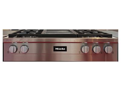 36" Miele Gas Rangetop with Griddle - KMR 1136 G