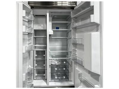 42" SUBZERO Built-In Side-by-Side Refrigerator/Freezer with Dispenser - BI-42SD/S/TH