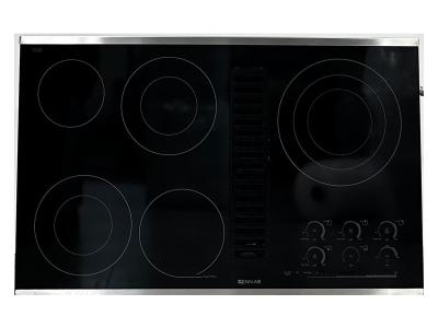 36" Jenn-Air JX3 Electric Downdraft Cooktop With Glass-Touch Electronic Controls - JED4536GS