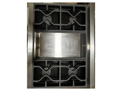36" Miele Gas Rangetop with Griddle - KMR 1136 G