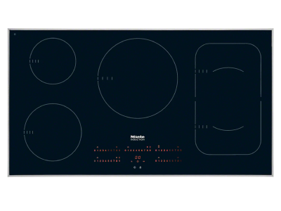 Miele wide Induction Cooktop in Black - KM6386