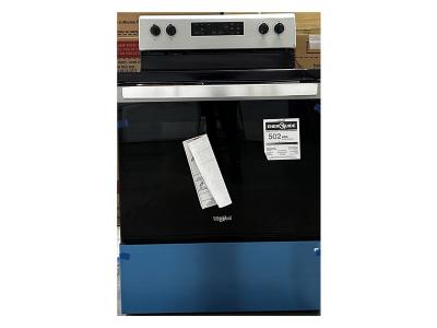 30" Whirlpool 5.3 Cu. Ft. Eelectric Range With Frozen Bake Technology In Stainless Steel - YWFE515S0JS