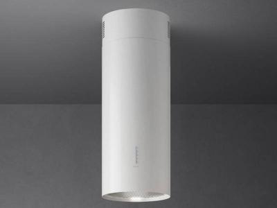 Falmec White Cylinder Island Hood 500 CFM - FDPLR15I5MW-R