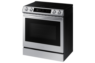 30" Samsung 6.3 Cu. Ft. Induction Range With Wi-Fi And Air Fry In Fingerprint Resistant Stainless Steel - NE63T8911SS