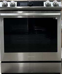 30" Samsung 6.3 Cu. Ft. Induction Range With Wi-Fi And Air Fry In Fingerprint Resistant Stainless Steel - NE63T8911SS