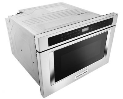 24" KitchenAid 1.2 Cu. Ft. Under-Counter Microwave Oven Drawer - KMBD104GSS