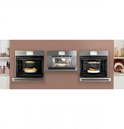 30" Café Smart Five in One Oven with 120V Advantium Technology in Platinum Glass - CSB913M2NS5