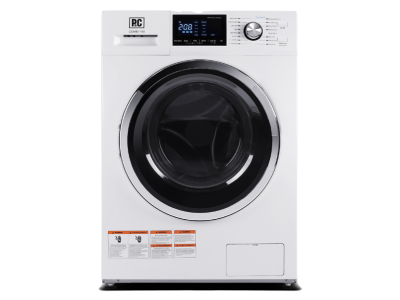 24" Porter & Charles 2.7 Cu. Ft. 2‐in‐1 Front Load Combination Washer/Dryer in White - COMBI-110