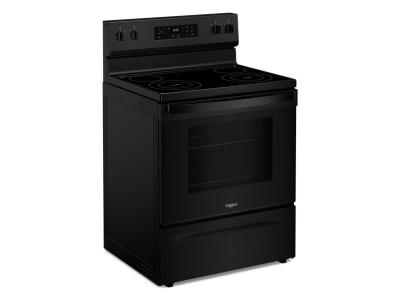 30" Whirlpool Freestanding Electric Range with 4 Elements - YWFES3530RB