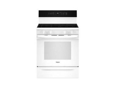 30" Whirlpool 5.3 Cu. Ft. Smart Electric Range with Air Cooking Technology - YWFES7530RW