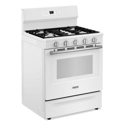 30" Maytag 5.0 Cu. Ft. Convection Gas Range With No Preheat Air Fry - MFGS6030RW