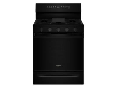 30" Whirlpool 5.3 Cu. Ft. Smart Gas Range with Air Cooking Technology - WFGS7530RB