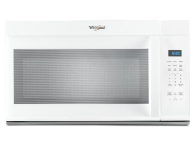 30" Whirlpool 1.7 Cu. Ft. Over The Range Microwave with 900-Watts Cooking Power in White - YWMMS3130RW