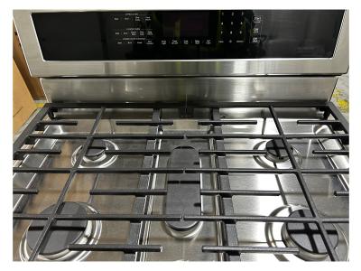 30" KitchenAid 5 Burner Dual Fuel Double Oven Convection Range - KFDD500ESS