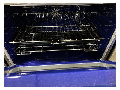 30" KitchenAid 5 Burner Dual Fuel Double Oven Convection Range - KFDD500ESS