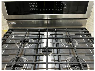 30" KitchenAid 5.8 Cu. Ft. 5-Burner Gas Convection Range - KFGG500ESS