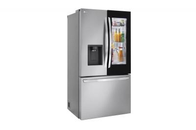 36" LG 26 Cu. Ft. InstaView Counter-Depth MAX French Door Refrigerator - LRFOC2606S