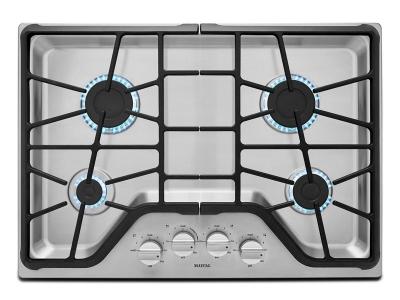 30" Maytag 4-Burner Gas Cooktop With Power Burner - MGC7430DS