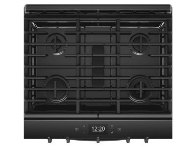 30" Whirlpool 5.8 Cu. Ft. Smart Slide-in Gas Range - WEG750H0HB