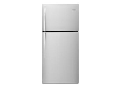 30" Whirlpool 19.2 Cu. Ft. Top-Freezer Refrigerator With LED Interior Lighting - WRT549SZDM