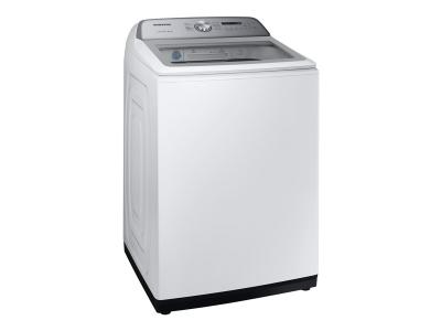 27.5" Samsung 5.8 Cu. Ft. Top Load Washer With Active WaterJet In White - WA50R5200AW