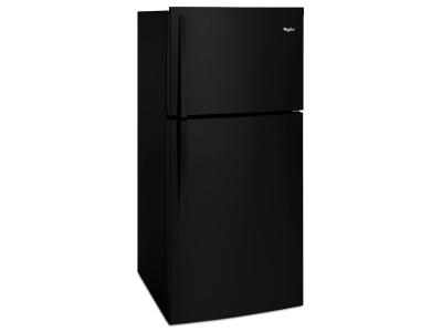 30" Whirlpool 19.2 Cu. Ft. Top-Freezer Refrigerator - EZ Connect Icemaker Kit Compatible - WRT519SZDB