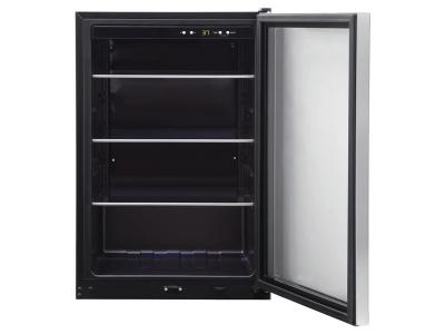 22" Frigidaire 4.6 Cu. Ft. FreeStanding Beverage Center with Glass Door in Stanless Steel - FRYB4623AS