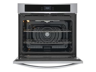 30" Frigidaire 5.3 Cu. Ft. Single Electric Wall Oven With Fan Convection In Stainless Steel - FCWS3027AS