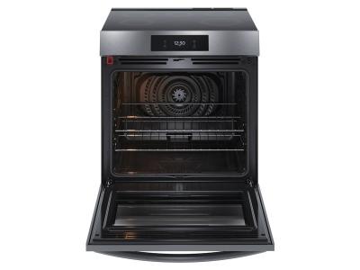 30" Frigidaire Gallery  6.2 Cu. Ft. Front Control Induction Range with Total Convection - GCFI306CBD