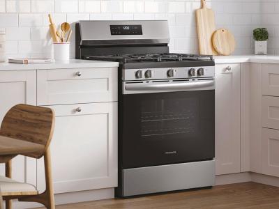 30" Frigidaire 5.1 Cu. Ft. Gas Range with Quick Boil - FCRG3062AS