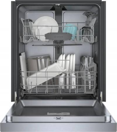 24" Bosch 300 Series Recessed Handle Dishwasher - SHE41CM5N