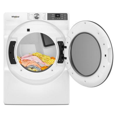 27" Whirlpool 7.4 Cu. Ft. Front Load Electric Dryer with Wrinkle Shield Option - YWED5720RW