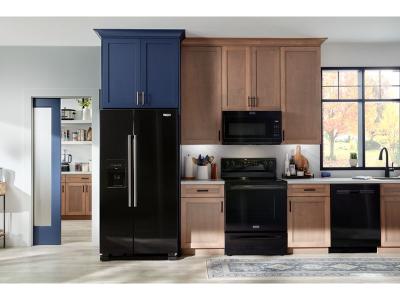 36" Maytag Side-by-Side Refrigerator 25 Cu. Ft. - MRSF4036PB