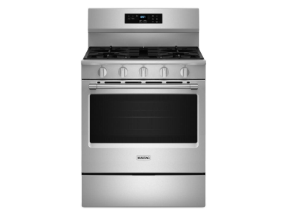 30" Maytag 5.0 Cu. Ft. Convection Gas Range With No Preheat Air Fry - MFGS6030RZ