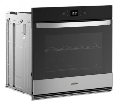 30" Whirlpool 5.0 Cu. Ft. Single Wall Oven with Air Fry When Connected - WOES5030LZ