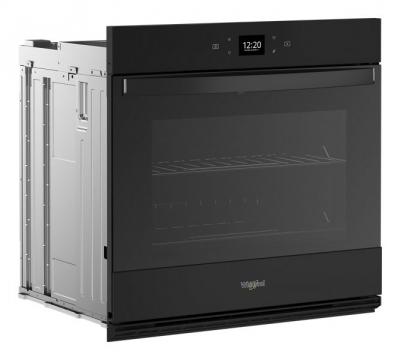 30" Whirlpool 5.0 Cu. Ft. Single Wall Oven with Air Fry When Connected - WOES5030LB