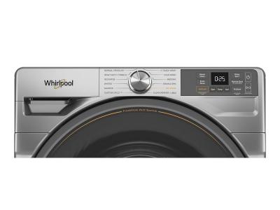 27" Whirlpool 5.2 Cu. Ft. Front Load Washer with WiFi Connectivity - WFW5720RR