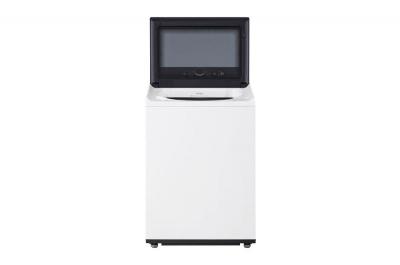 27" LG 6.1 Cu. Ft. Smart Top Load Washer with EasyUnload - WT8405CW