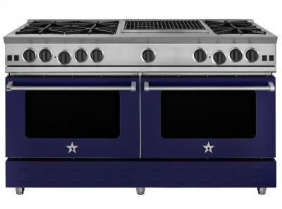 60" BlueStar RNB Series Freestanding Gas Range with 24 Charbroiler - RNB606CBV2