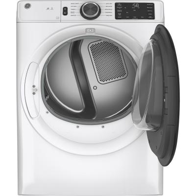 28" GE 7.8 Cu. Ft. Capacity Dryer With Built-in Wifi in White - GFD55ESMNWW