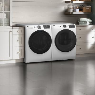 28" GE 7.8 Cu. Ft. Capacity Dryer With Built-in Wifi in White - GFD55ESMNWW