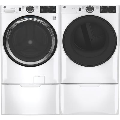 28" GE 7.8 Cu. Ft. Capacity Dryer With Built-in Wifi in White - GFD55ESMNWW