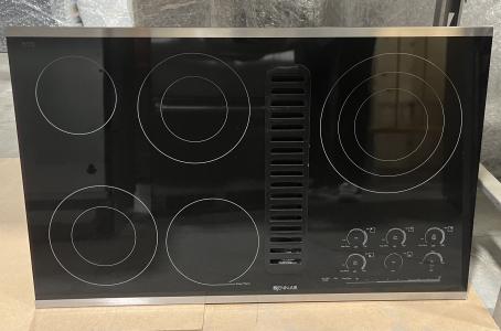 36" Jenn-Air JX3 Electric Downdraft Cooktop With Glass-Touch Electronic Controls - JED4536GS